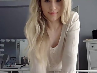 Beautiful Blonde T Girl Webcam Show