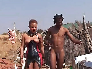 African rough african fetish fuck lesson