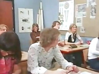 Lærer Fucking in the classroom (vintage)