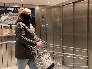 Соски Milena Sweet remotely controlled through the supermarket
